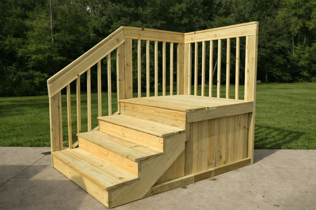 KDMSteps and Stairs.FreeStandingOutside